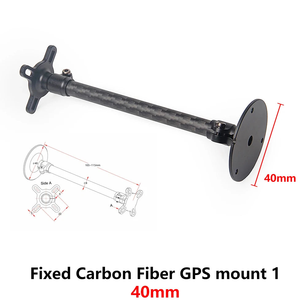 Holybro Festes Carbonfaser-GPS-Halterung