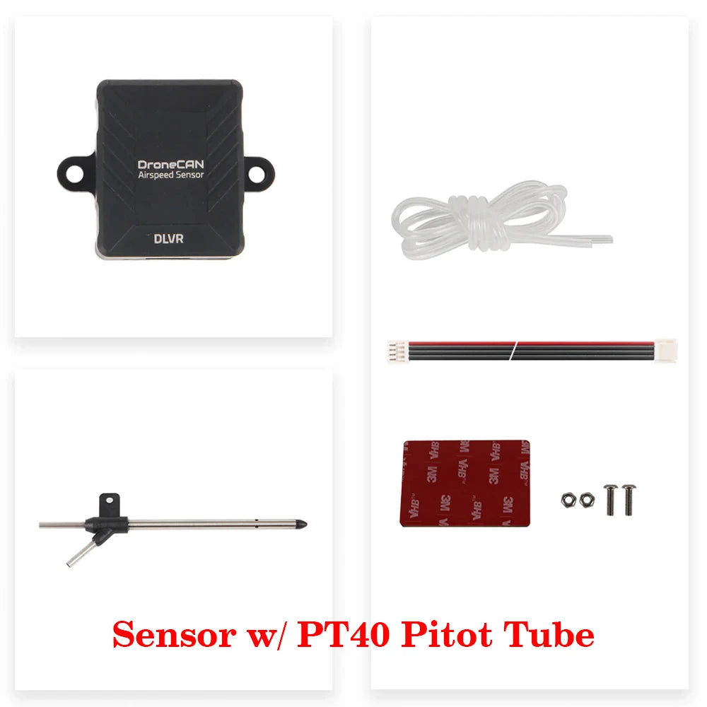 Holybro hochpräziser DroneCAN-Fluggeschwindigkeitssensor - DLVR