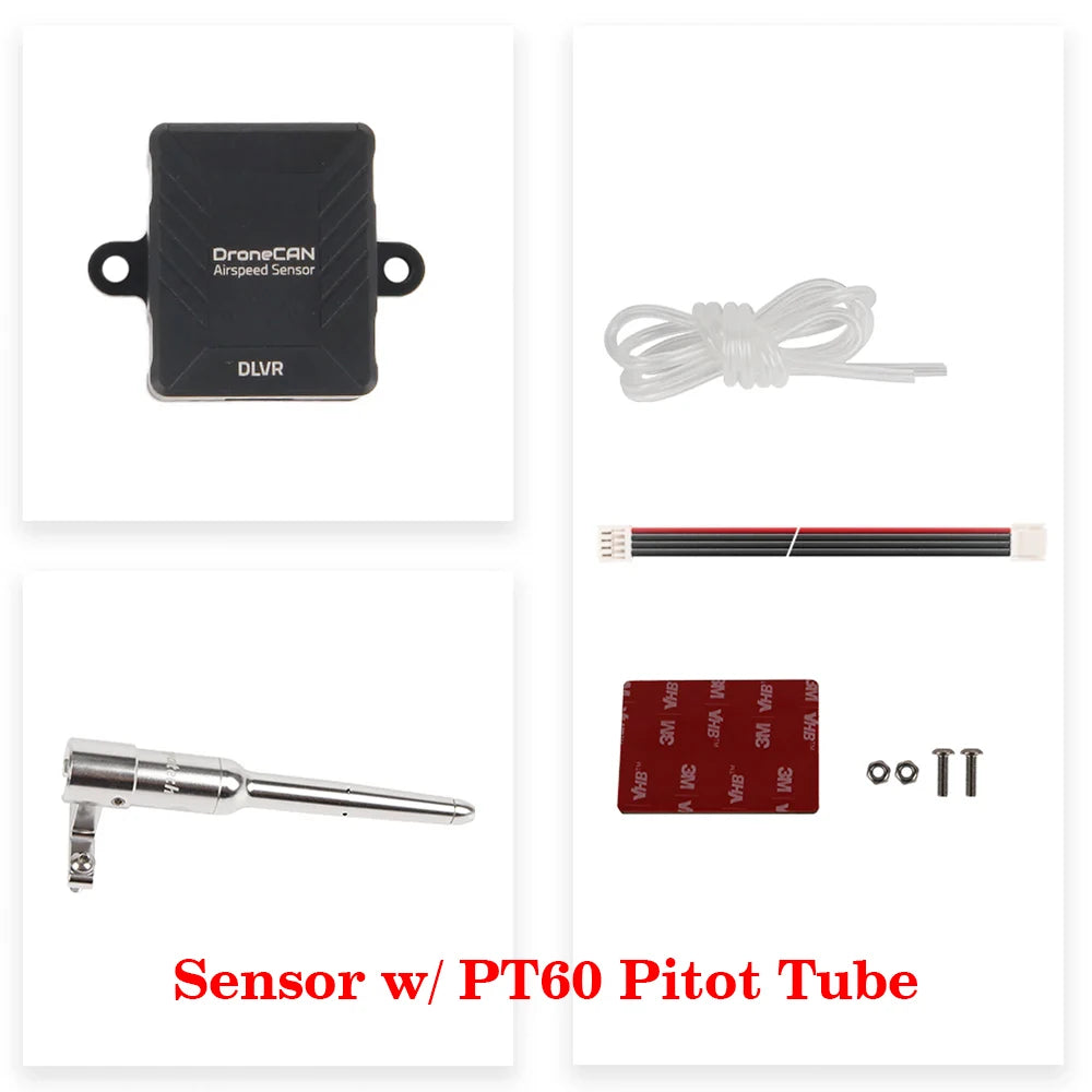 Holybro hochpräziser DroneCAN-Fluggeschwindigkeitssensor - DLVR