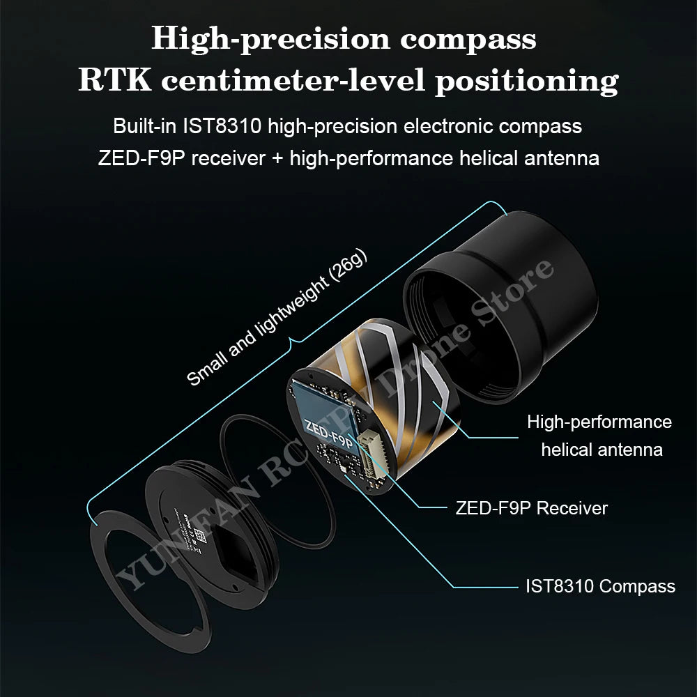 Holybro H-RTK ZED F9P Ultralight Integrated GNSS Module